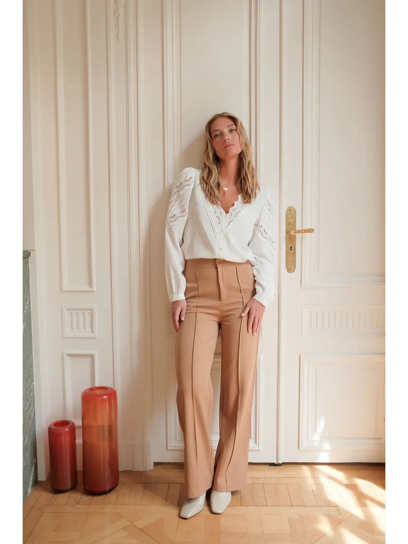 Effe hoge taille broek
