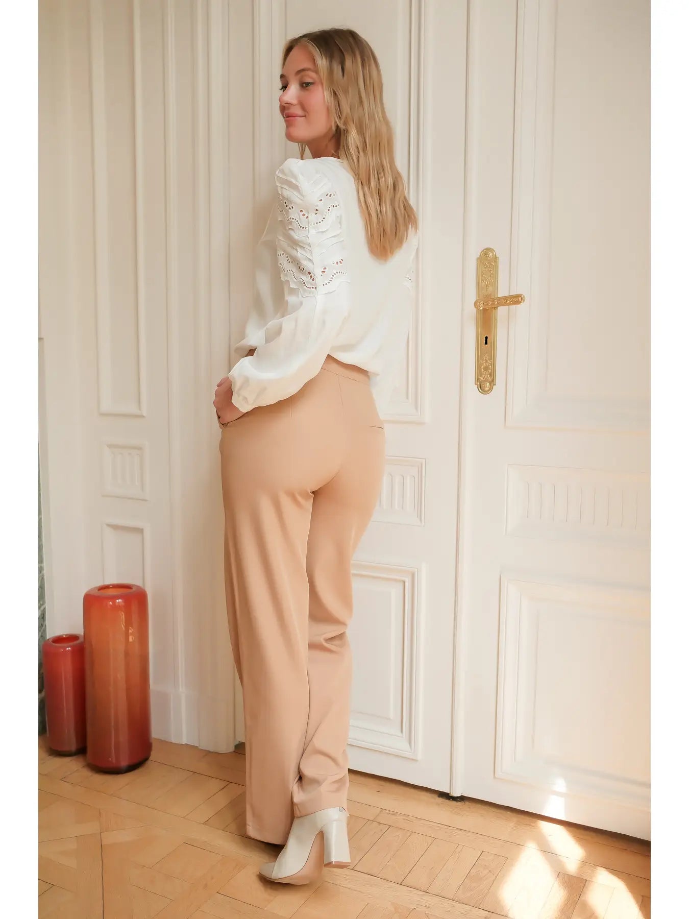 Effe hoge taille broek