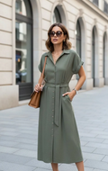 Elegante overhemdjurk