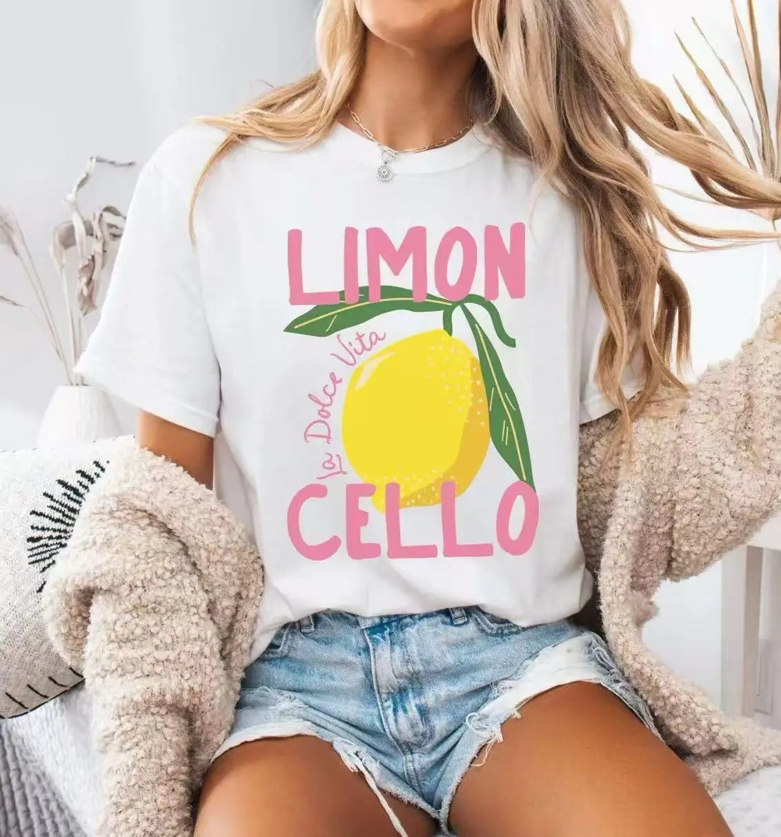 T-shirt Limoncello ( Oversized)