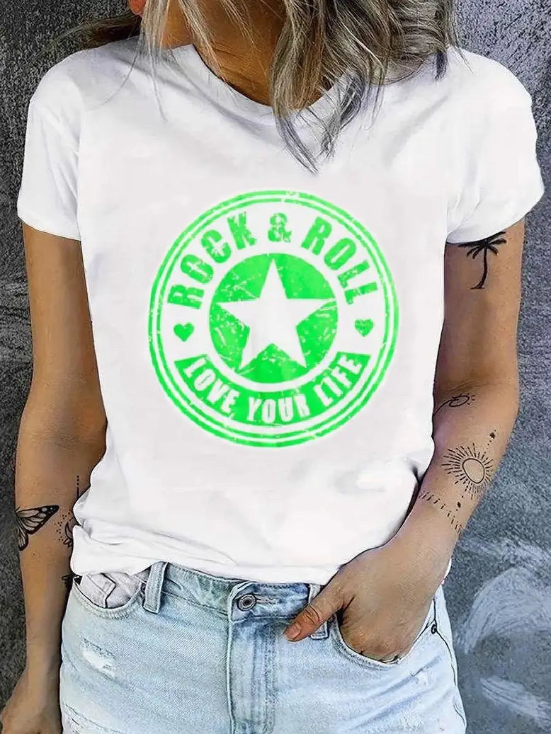 T-shirt Rock&Roll ( oversized)